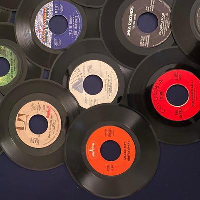 Vintage 45 Vinyl Record Lot