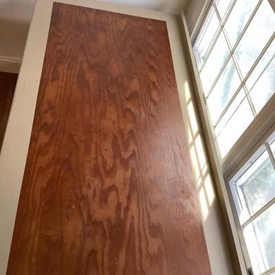 E1209 Wooden Top Work Table with Metal Shelving Base