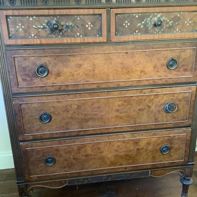E1210 Vintage Berkey & Gay 5 Drawer Dresser