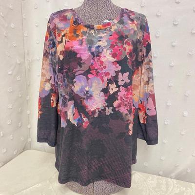 CHRISTOPHER & BANKS - CUTE WOMENâ€™S TOP - SIZE L