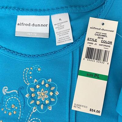 NWT - ALFRED DUNNER - WOMENâ€™S TOP - SIZE PL (Petite Large)