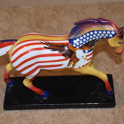 Painted Pony - With Flag