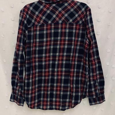 JOE BOXER - PLAID BUTTON UP SHIRT - SIZE XL