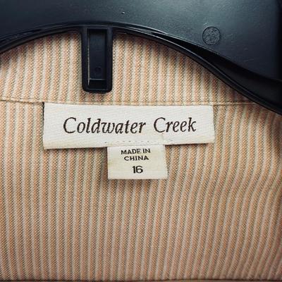 COLDWATER CREEK - QUALITY WOMENâ€™S TOP - SIZE 16