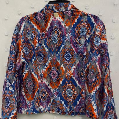 RUBY RD - FUN WOMENâ€™S JACKET - SIZE 14P