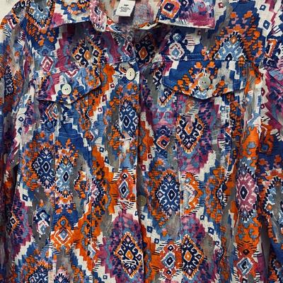 RUBY RD - FUN WOMENâ€™S JACKET - SIZE 14P