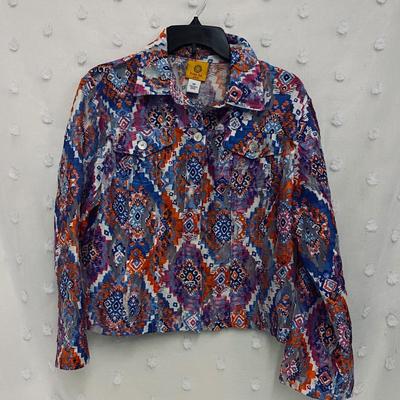 RUBY RD - FUN WOMENâ€™S JACKET - SIZE 14P