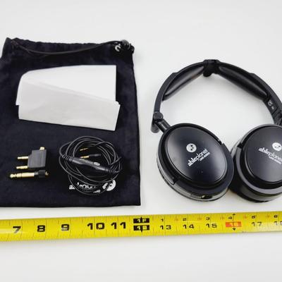 ABLE PLANET LINX AUDIO NOISE CANCELING PADDED HEADPHONES