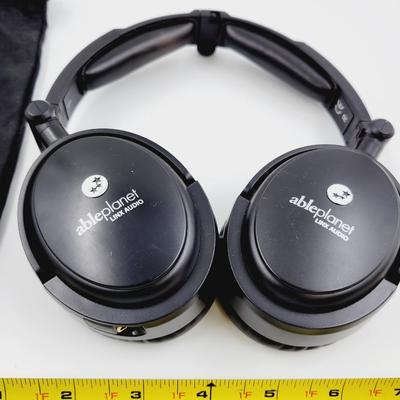 ABLE PLANET LINX AUDIO NOISE CANCELING PADDED HEADPHONES