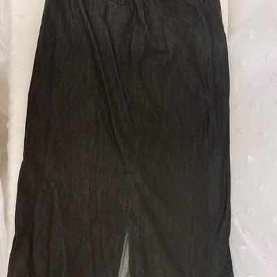 CATO - WOMENâ€™S LONG DENIM SKIRT - SIZE 16