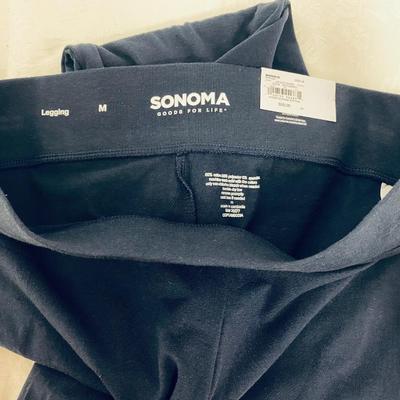 SONOMA - WOMENâ€™S MID RISE LEGGINGS - SIZE M