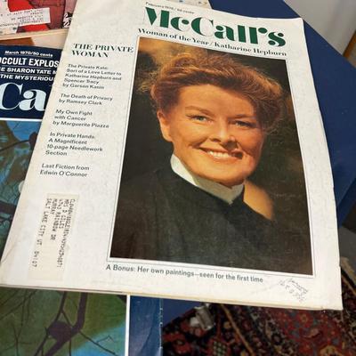 Late 1969 and 1970 Magazines of McCall's