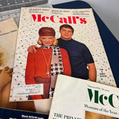 Late 1969 and 1970 Magazines of McCall's