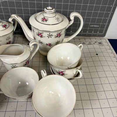 Coffee or Tea Set, Called Chintz made in Japan