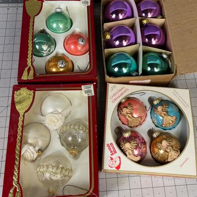 4 Boxes of Mixed Sizes and Colors with Angels , too