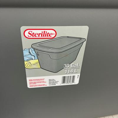 Extra Large 30 Gallon Tub with Lid 