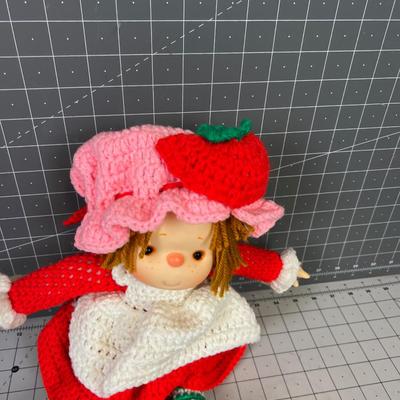 Strawberry Shortcake Doll, Hand Crafted Item