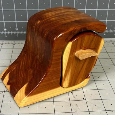 Cedar Wood Box with Drawer