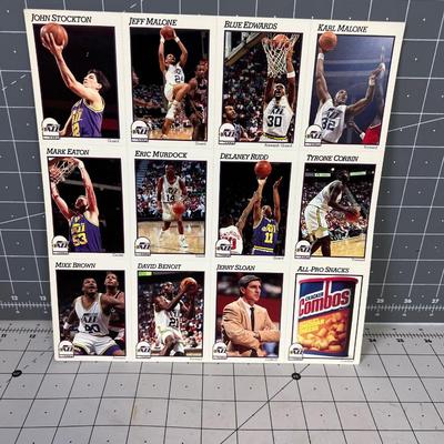 Utah Jazz set of Cards from 1991 
