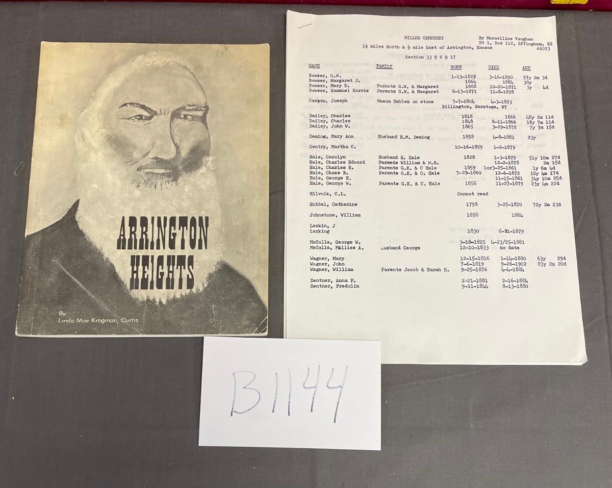 History of Arrington Heights and cemetery plot | EstateSales.org