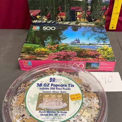 Set of 3-500 piece puzzles