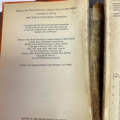 Dictionaries/world almanac