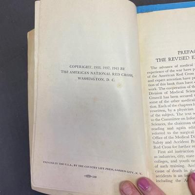 Vintage first aid guides