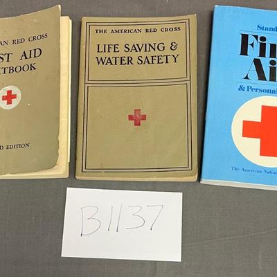 Vintage first aid guides