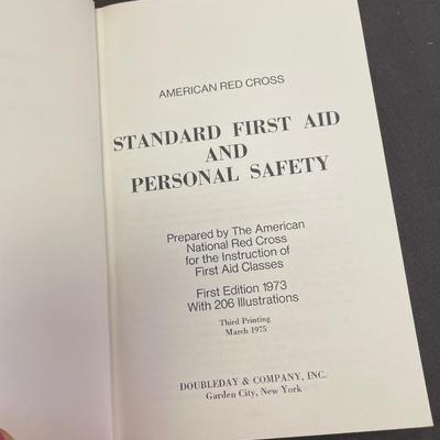 Vintage first aid guides