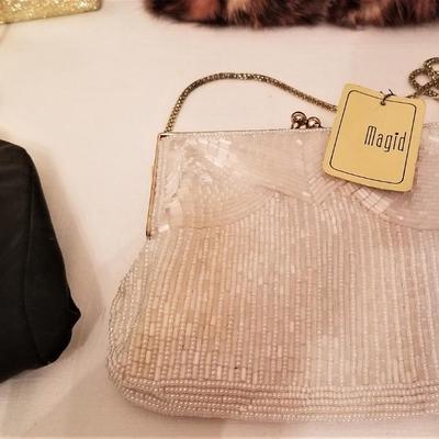 Lot #56  Lot of 4 Vintage Evening Bags - good condition