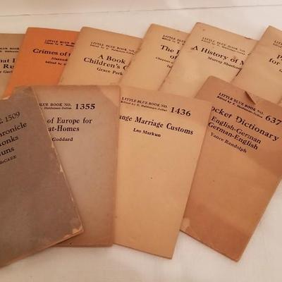 Lot #59  Lot of 16 "Little Books" on Various Topics - 1920's