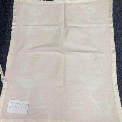Vintage Baby Blanket