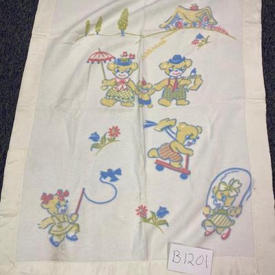 Vintage Baby Blanket