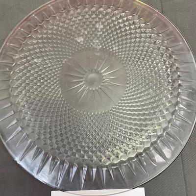 Vintage cristal Darques-Durand diamant pattern