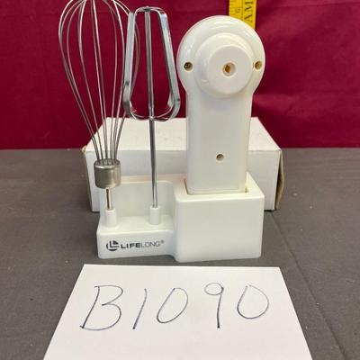 Life long battery operated mixer