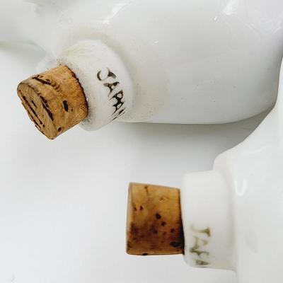 VINTAGE PERCHED BIRDS SALT & PEPPER SHAKERS
