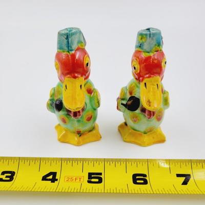 VINTAGE DUCK SALT & PEPPER SHAKERS