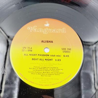 VANGUARD ALISHA LP VINYL RECORD