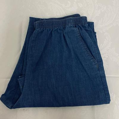 NAPA VALLEY PETITE - WOMENâ€™S ELASTIC WAIST PANTS - SIZE 12P