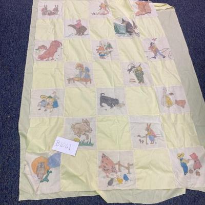 Beautiful Unfinished Vintage Quilt