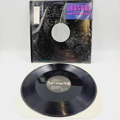 JEFFREY OSBORNE SHE'S ON THE LEFT LP VINYL RECORD