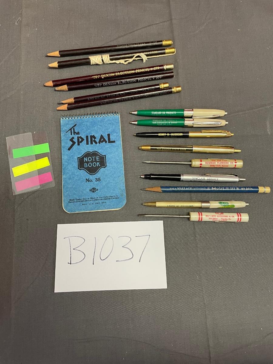 Election pencils/pens assortment