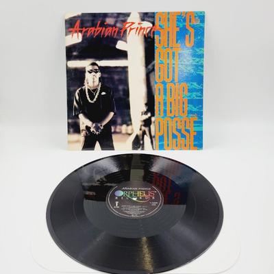 ARABIAN PRINCE SHE'S GOT A BIG POSSE LP VINYL RECORD