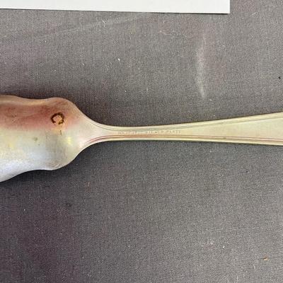 Baby spoons and antique tablespoon