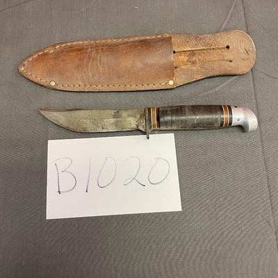 Hunting knife and carry case