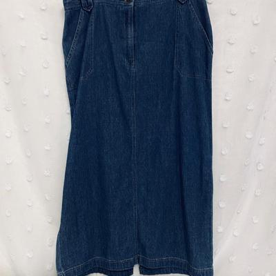 CRAZY HORSE - WOMENâ€™S DENIM SKIRT - SIZE 14