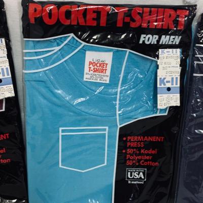 NWT - POCKET T-SHIRT FOR MEN BUNDLE - SIZE L (42-44)