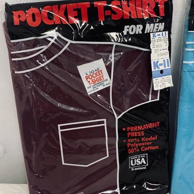 NWT - POCKET T-SHIRT FOR MEN BUNDLE - SIZE L (42-44)
