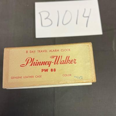 Phinney-Walker travel alarm clock