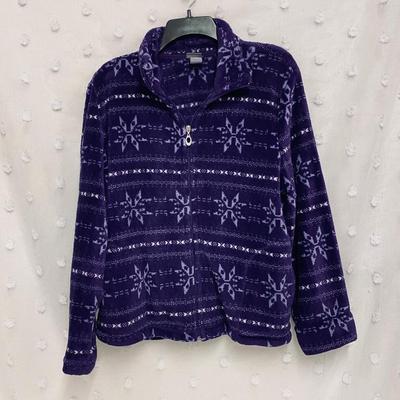 LAURA SCOTT - WOMENâ€™S FLEECE JACKET  SIZE L